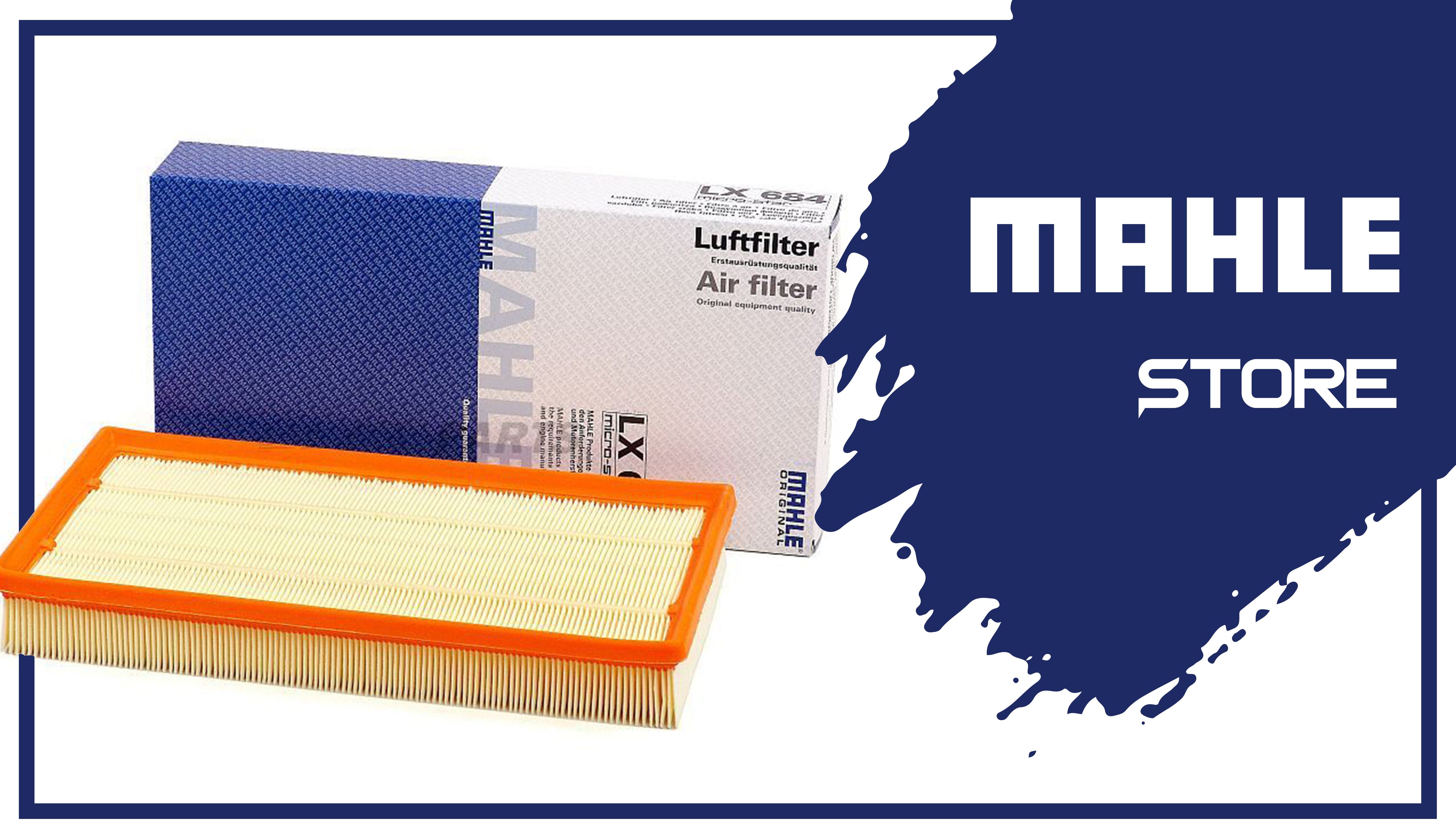 2X MAHLE / KNECHT Filtro Dell'Aria LX 700