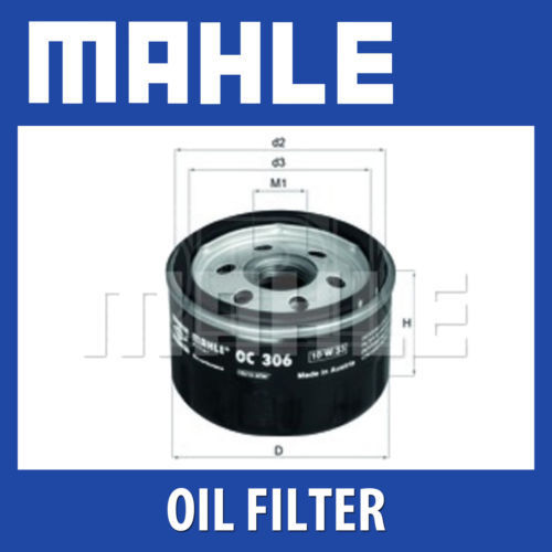 Mahle oliefilter OC306