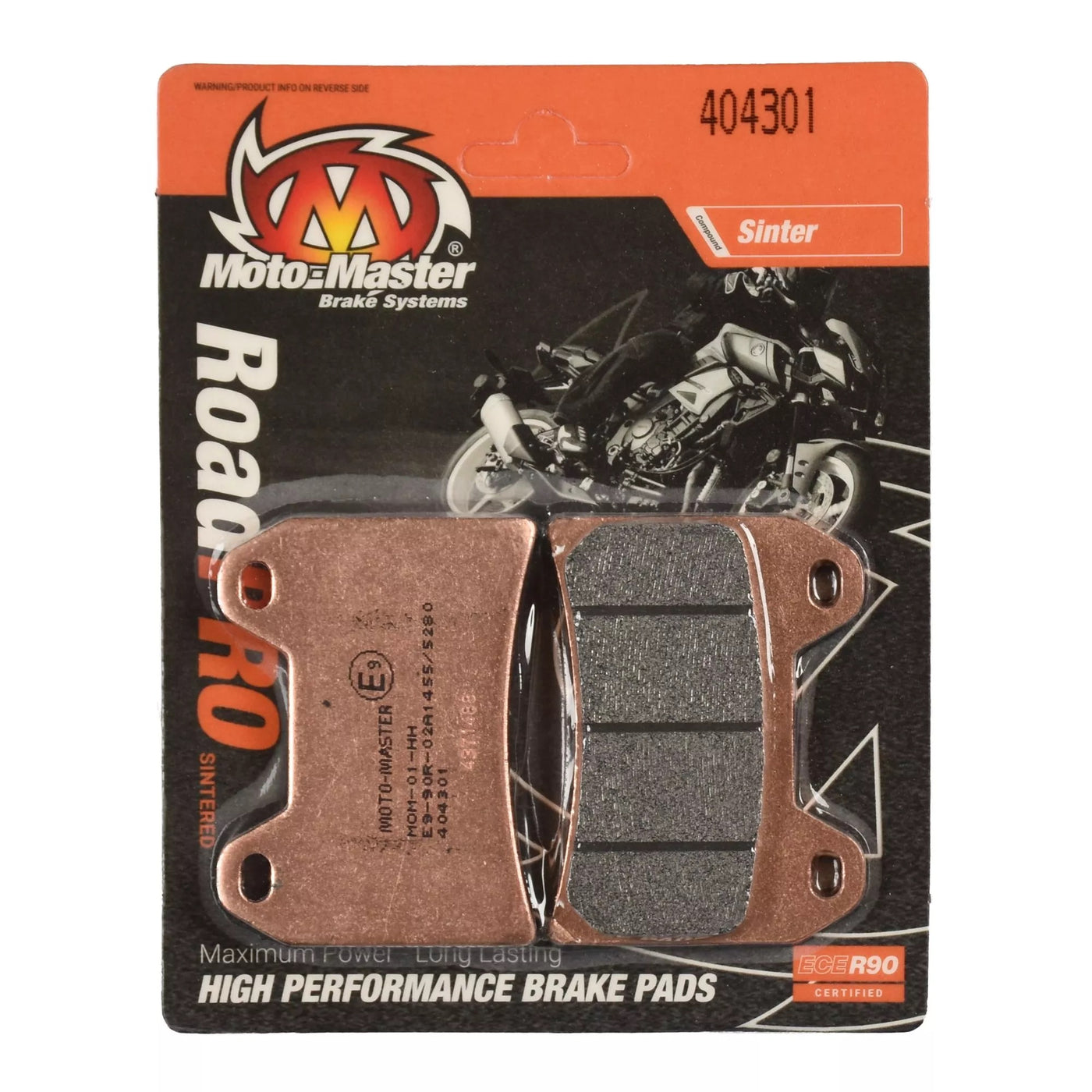 MOTO MASTER 404301 Brake pad RoadPRO Sinter front KTM 790/890/1190/1290 Adventure