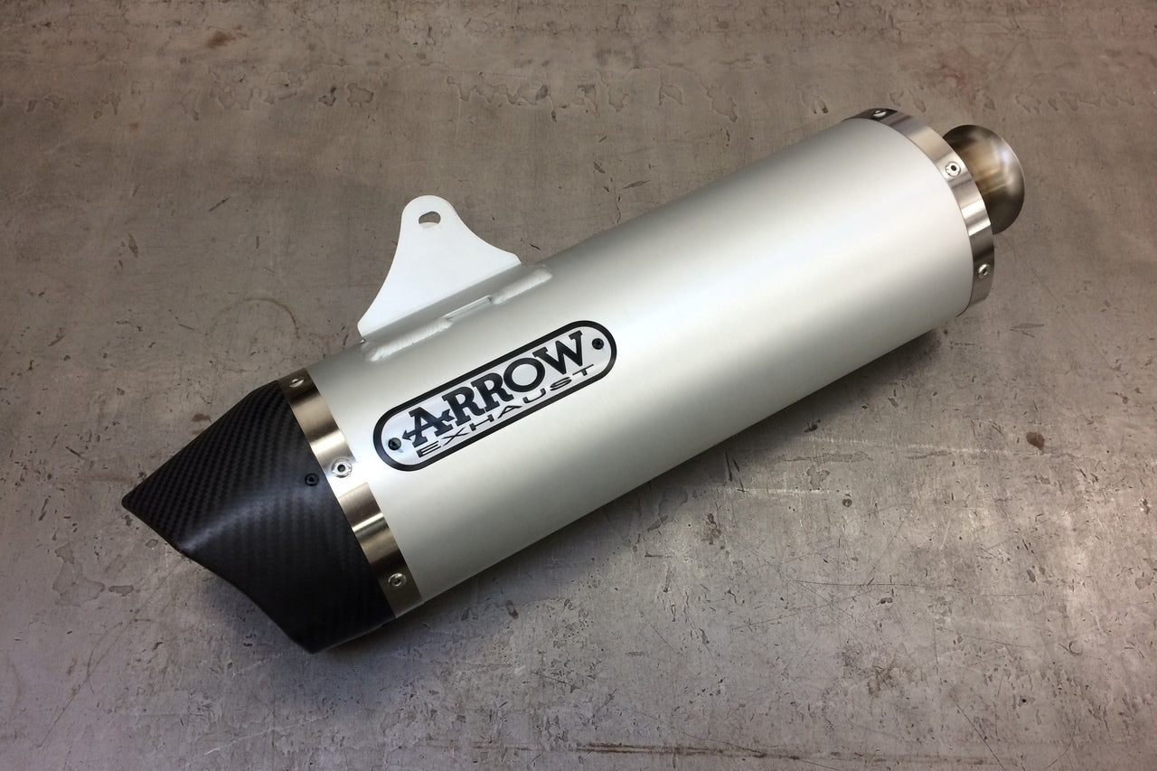 71809AK ARROW HOMOLOGATED ALUMINIUM MAXI RACE-TECH SILENCER WITH CARBON END KTM 1190/1290 ADVENTURE <2021