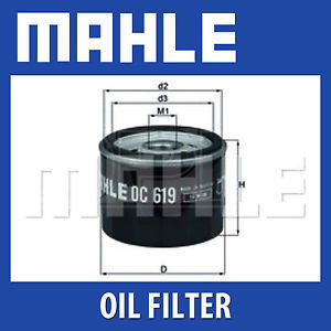 Mahle oliefilter OC619 (R1200GS LC)