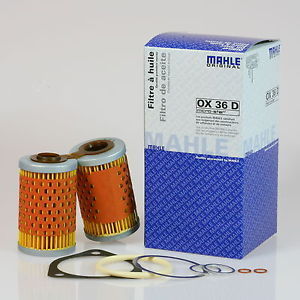 Mahle OX36D oliefilter (met pakkingen-voor model met oliekoeler)