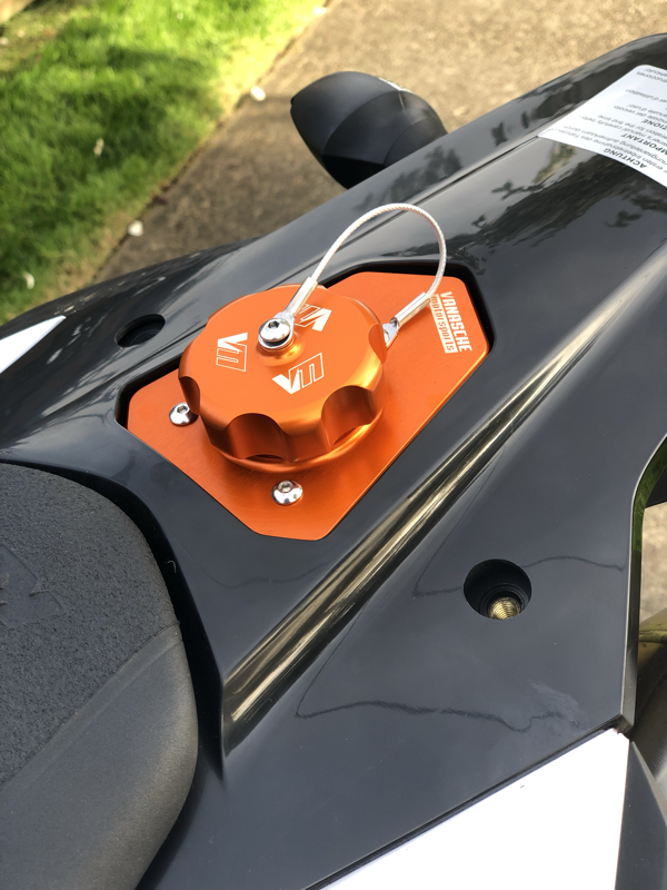 VANASCHE MOTORSPORTS billet fuel filler KTM 690 2008-2018